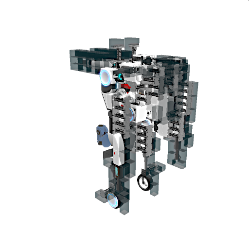 high-speed driving jumpjet mech V3 - CLOUD preview