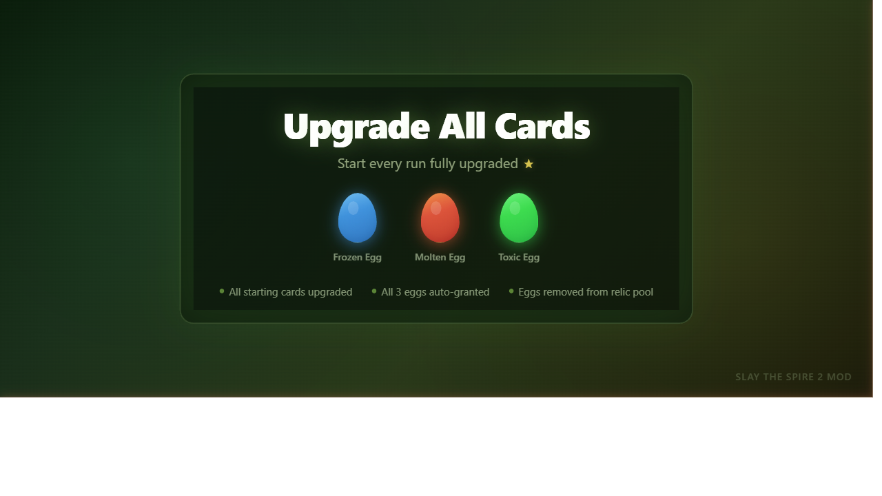 Upgrade All Cards (全卡升级) preview