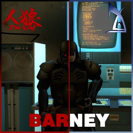 Deus Ex: JC Denton with Jin-Roh Armor (Barney)