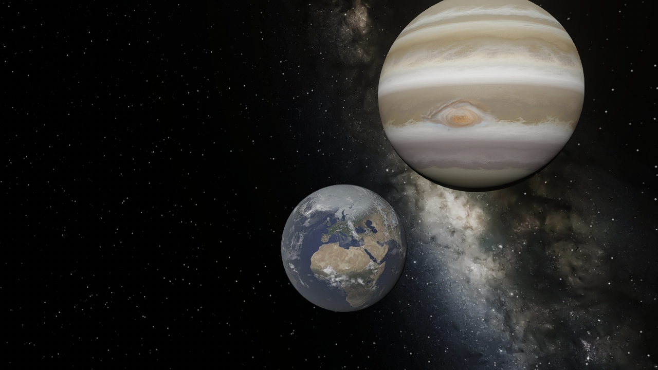 Earth hit red spot!!!!!