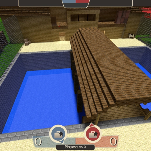 ctf_2fortcraft_a8 with nav_mesh – Team Fortress 2 Mod