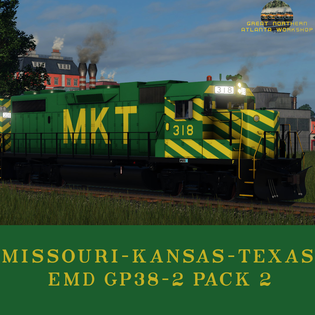 Missouri-Kansas-Texas EMD GP38-2 Pack 2