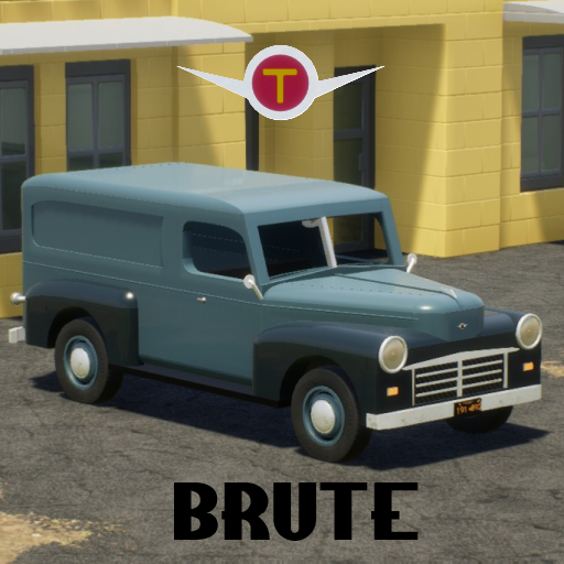 Troubadour brute van 1948 2 tone