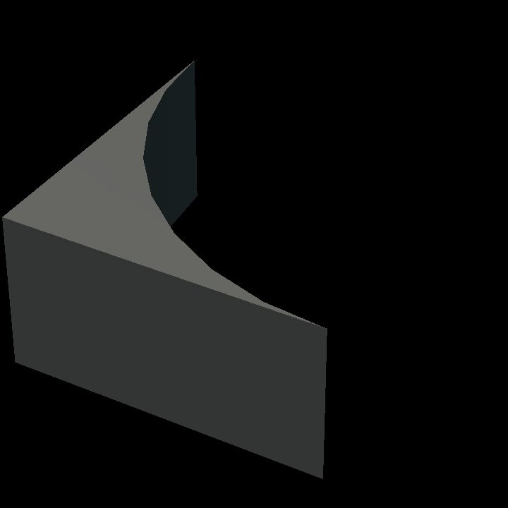 Sewer liquid block corners 4x4 stl