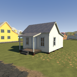 1800's-1900's 3 room house (unfurnished)