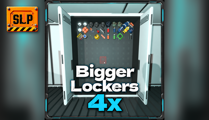 Bigger Lockers [StationeersLaunchPad]