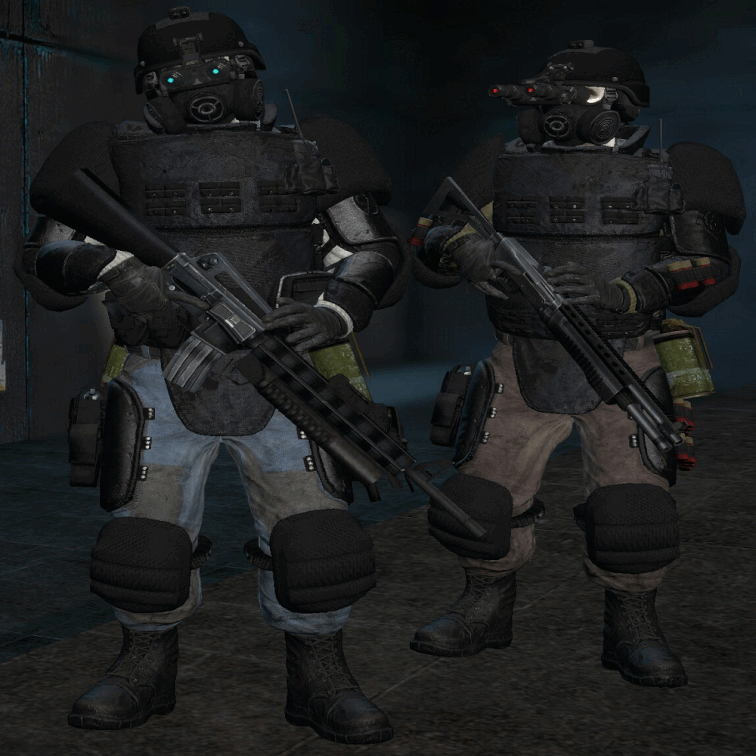 Nemez CSRP Black Armored Random Tactical Soldier [Replacements]