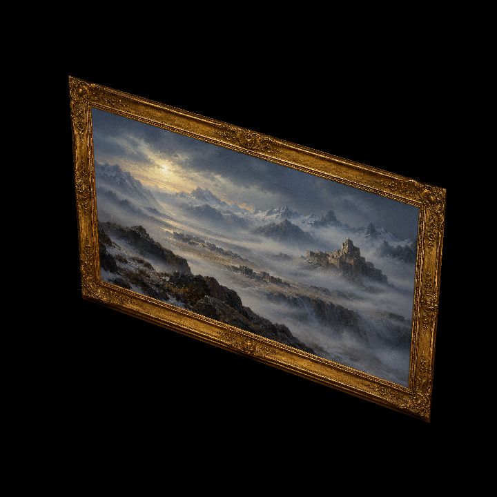 Painting, the Plateau of Leng {2D}