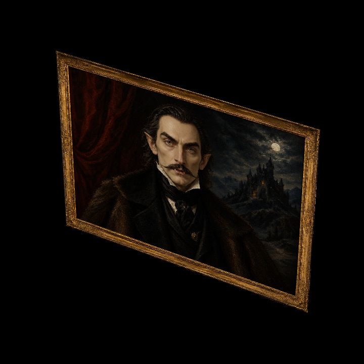 Painting, Dracula (Well-fed) {2D}