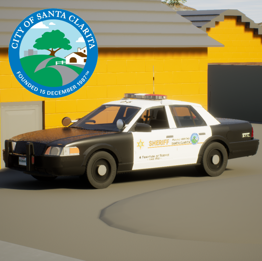 Ford Crown Victoria CVPI | LASD | Los Angeles County Sheriffs Department | Santa Clarita Sheriff
