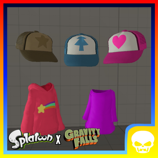 Splatoon x Gravity Falls Texture Pack
