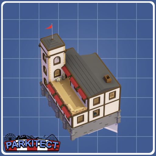 Medieval Shop Building 01