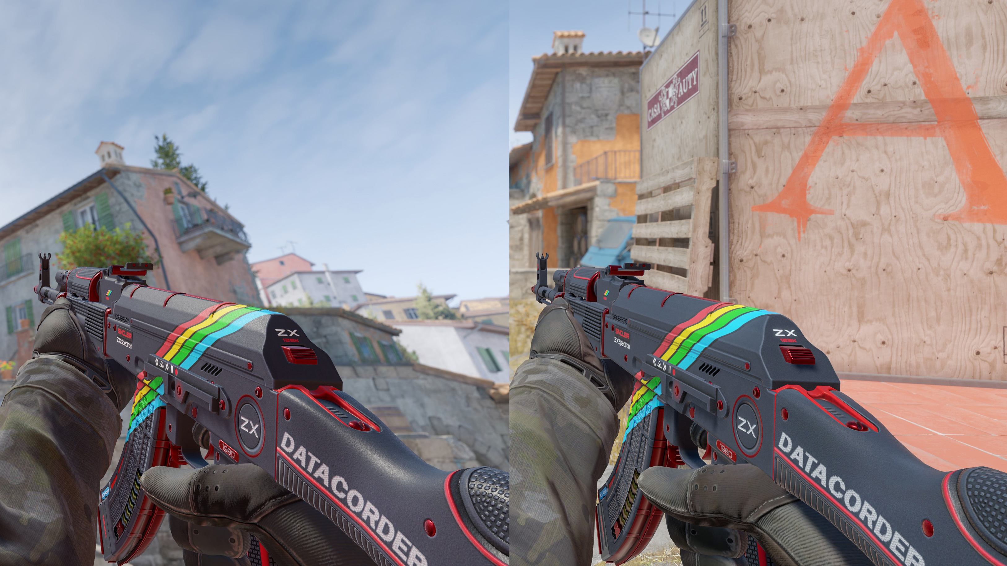 Steam Workshop::Ak-47 | ZX Spectron (Rework)
