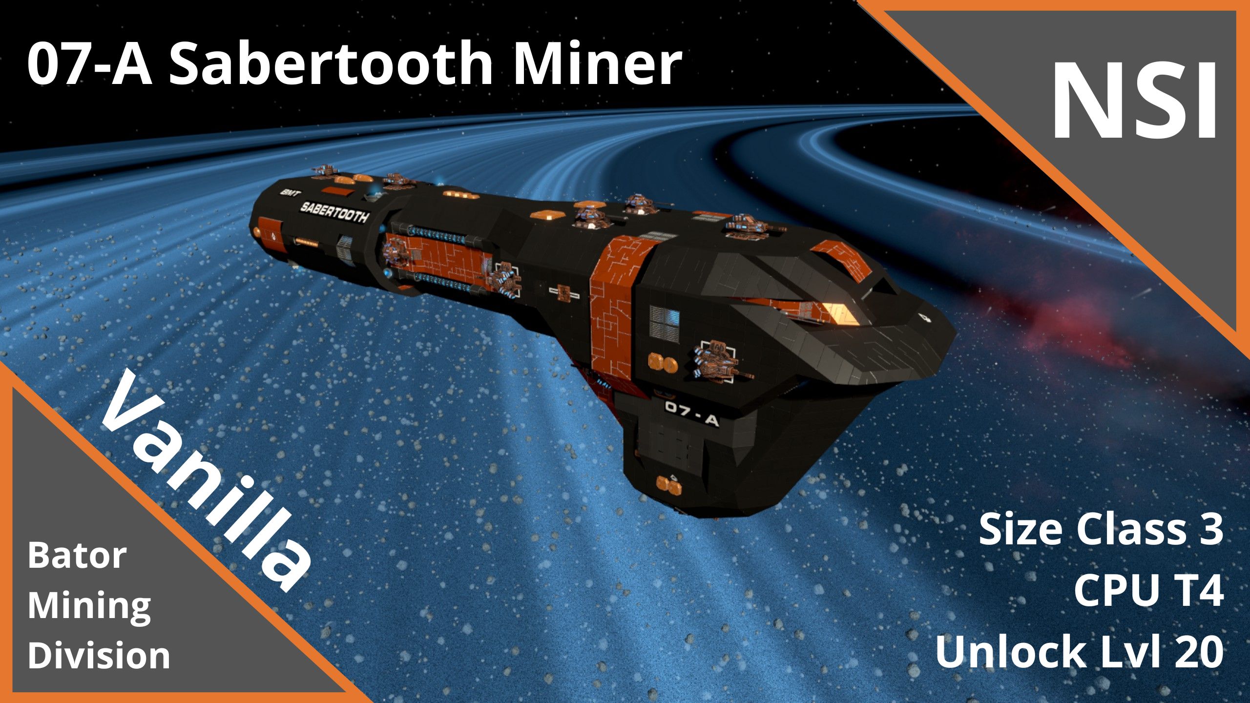 07-A Sabertooth Miner (Vanilla)