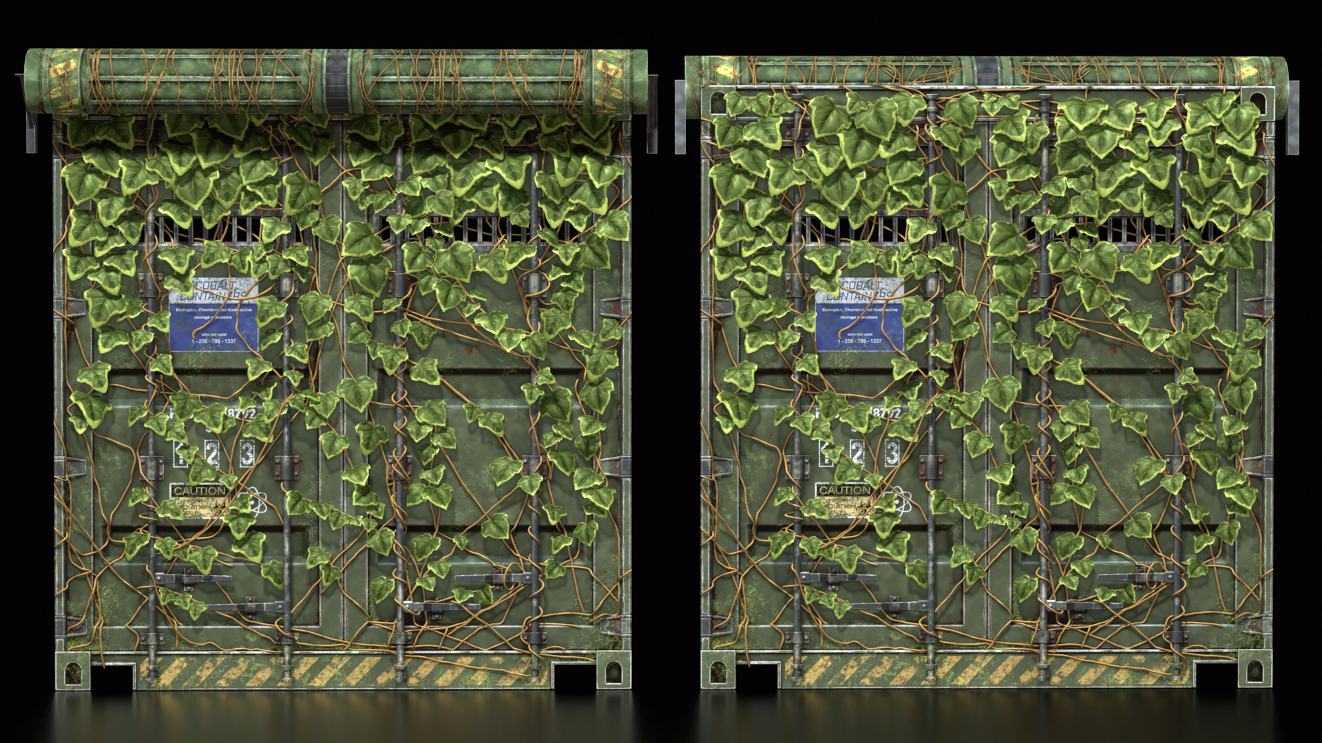 Cobalt Jungle Container Garage Door screenshot 1