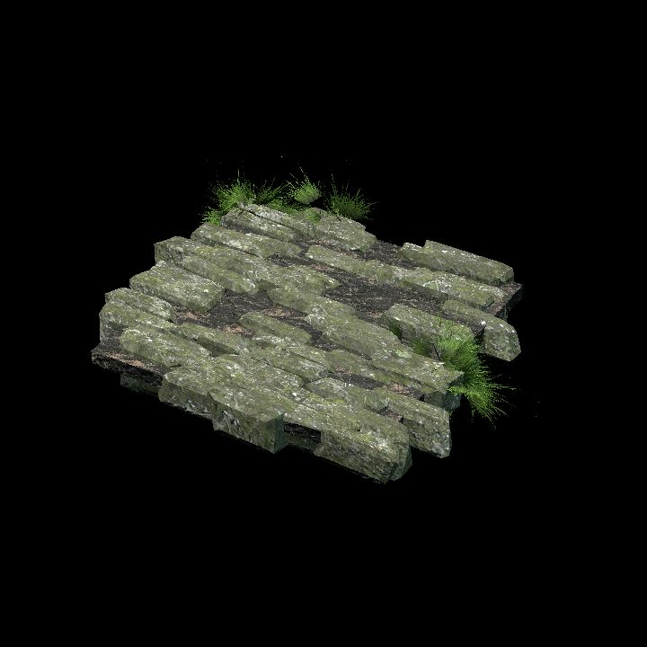Jungle Ruins - path 1 A