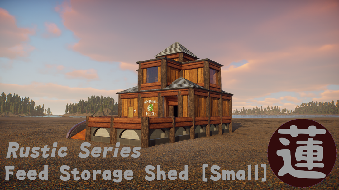 Rustic Series - Feed Storage Shed [Small]