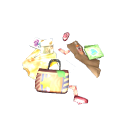 Teen Bedroom Clutter- V5
