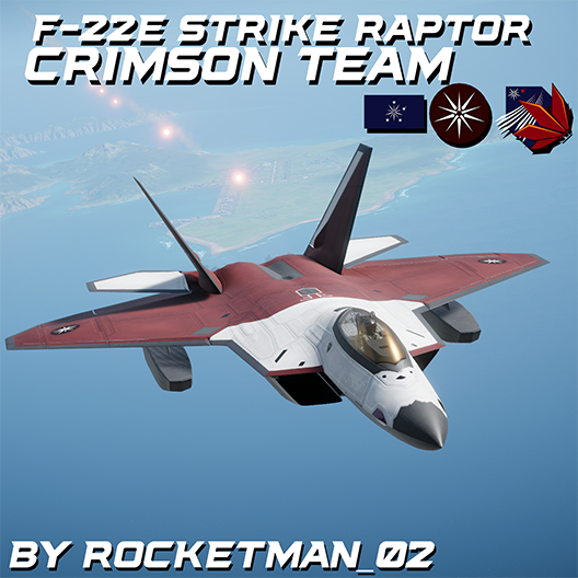 F-22E Strike Raptor | Crimson Team