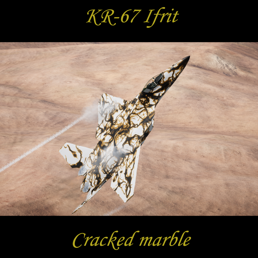 [KR-67 Ifrit] Cracked Marble