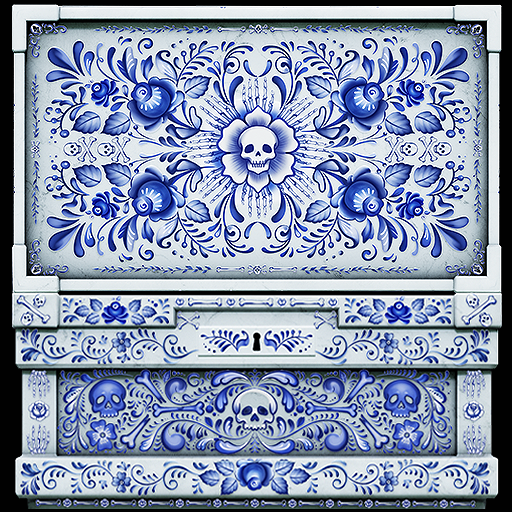 Azure Requiem | Large Box (Transparent)
