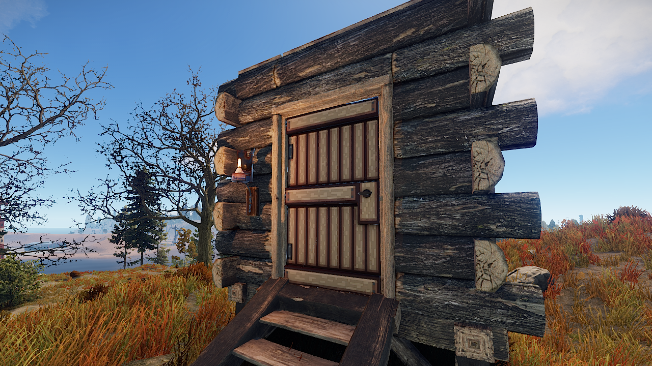 Pixel Wooden Door