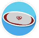Cardiology Room Rug Oval