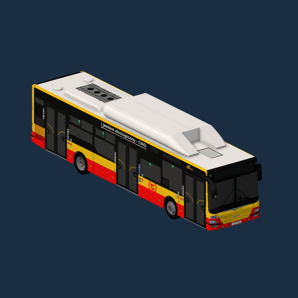 Man Lion's City CNG MZA Warszawa z 2019r.