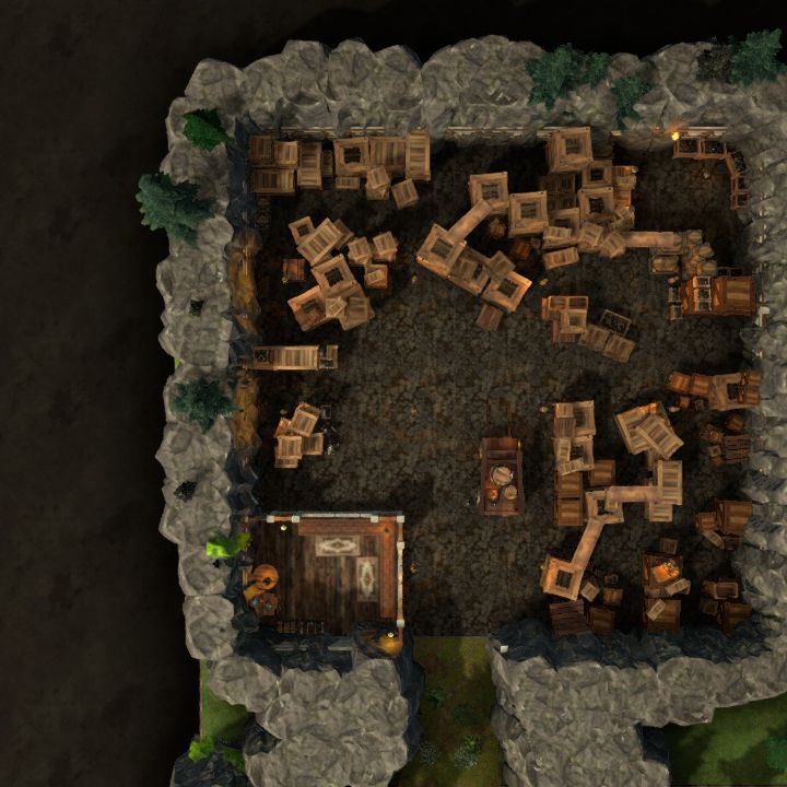 Cave warehouse
