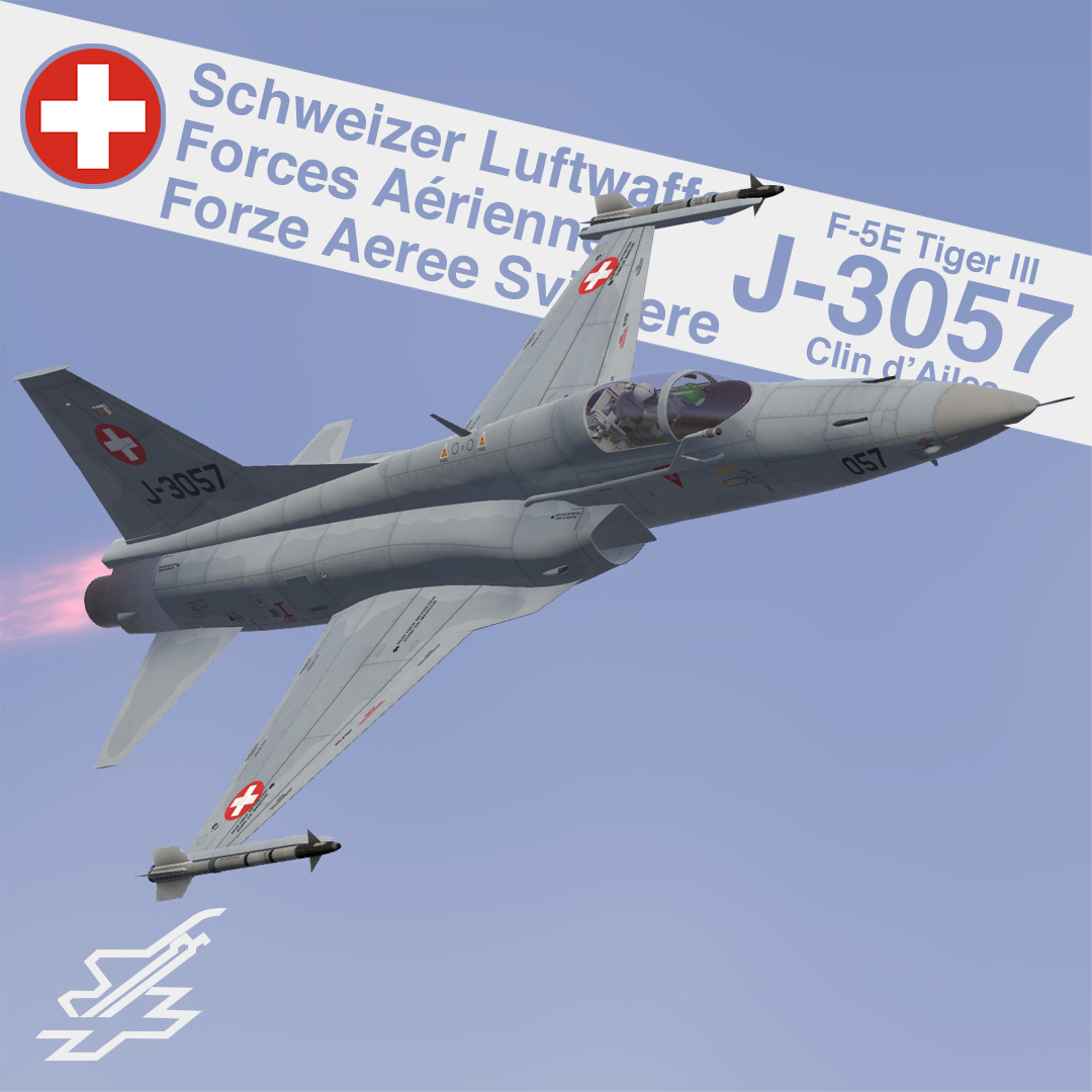 F-5E Tiger III CH J-3057