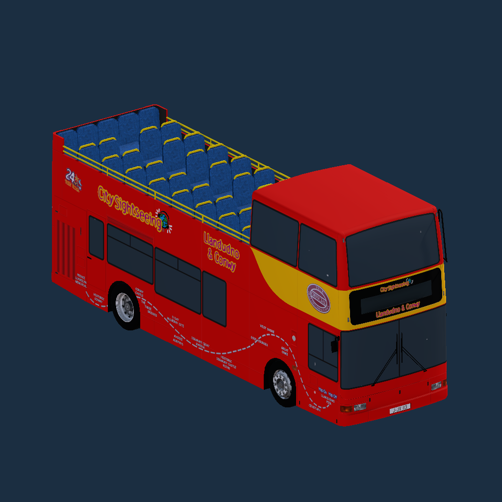 Volvo B7Tl Plaxton President OT - City Sightseeing Llandudno