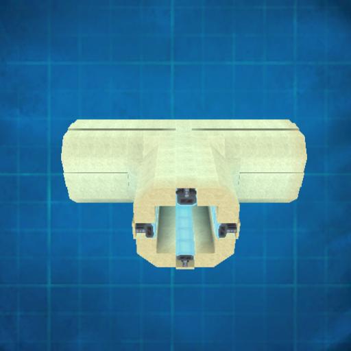 3 Way Pipe T Bone Flat