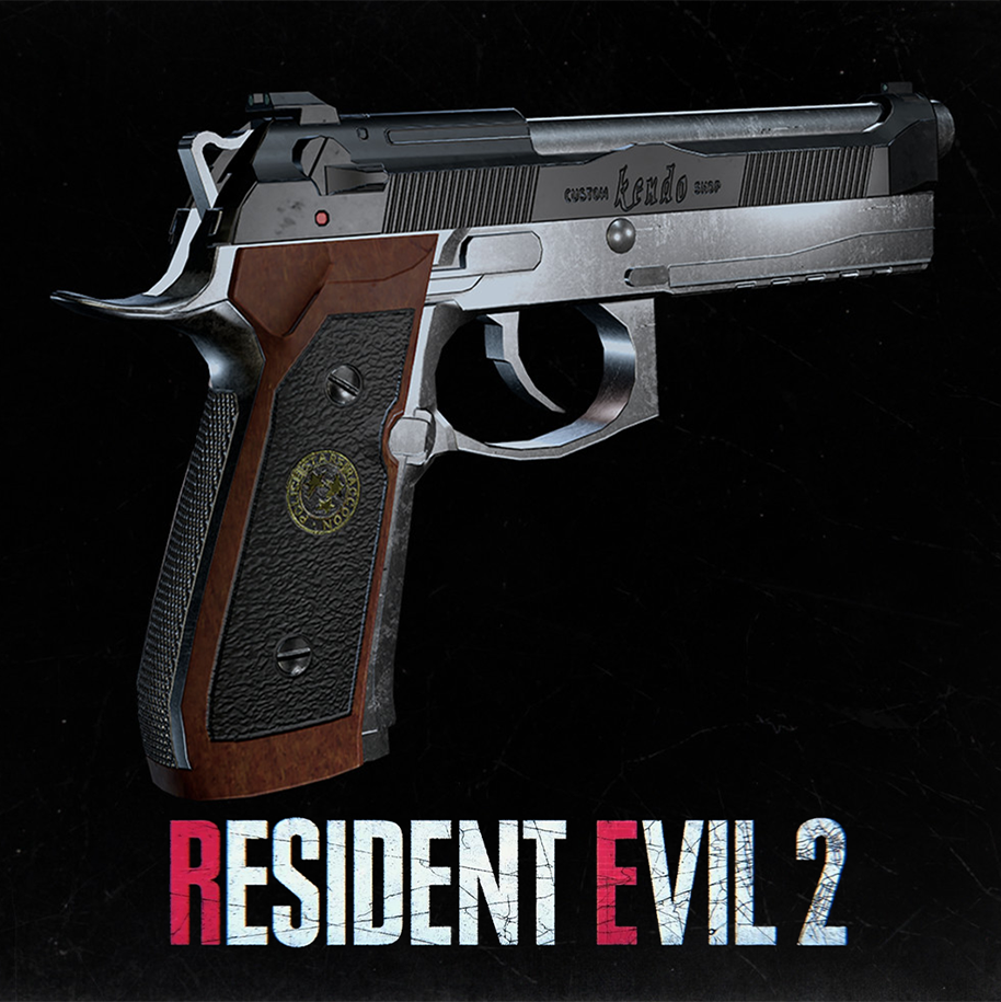 【RE2R】Resident Evil 2 Samurai Edge(Albert Model) Replaces Beretta M92FS