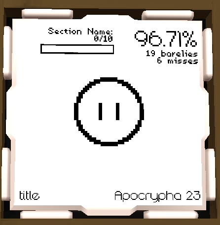 Cranky's Sections
