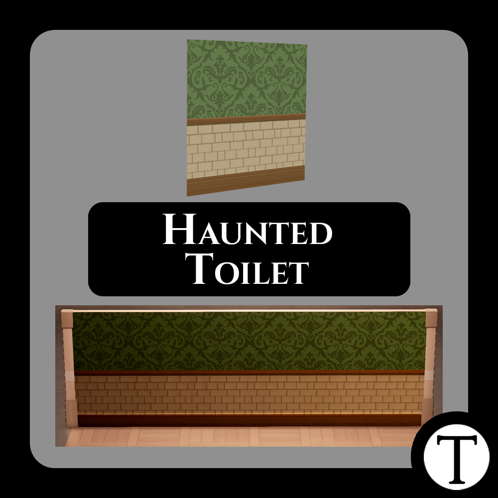 Haunted Toilet Wallpaper