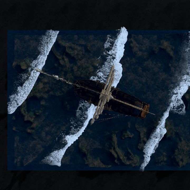 Small Ship in a Storm