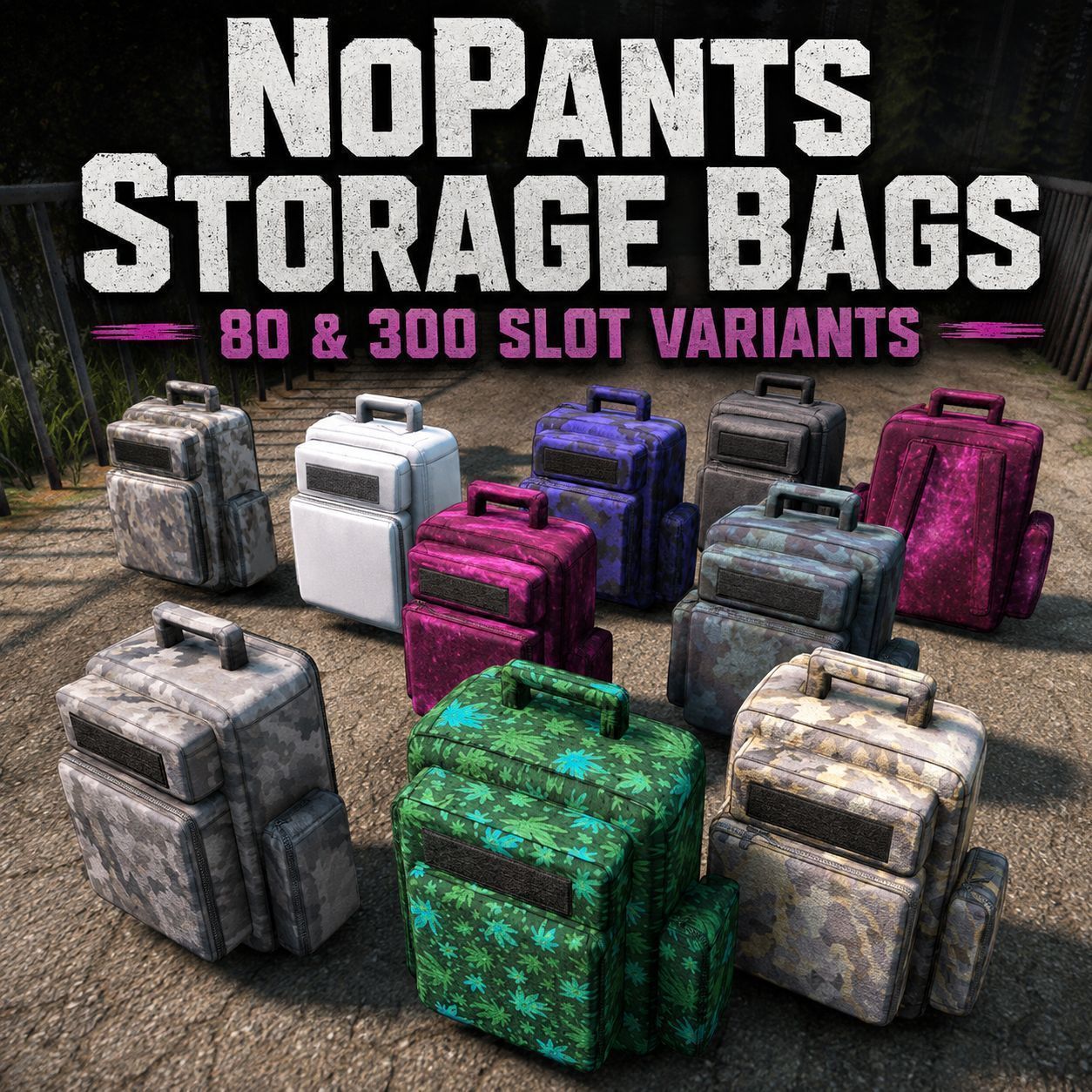 NoPants Storage Bags