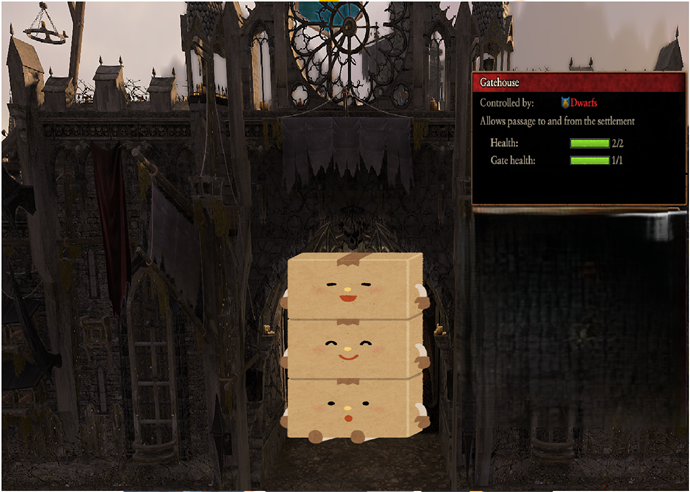 Fake gate(Gate HP=1) preview