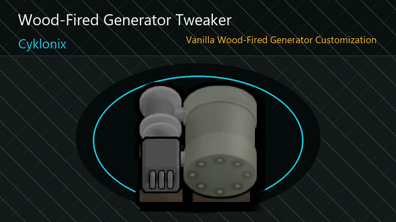 Wood-Fired Generator Tweaker