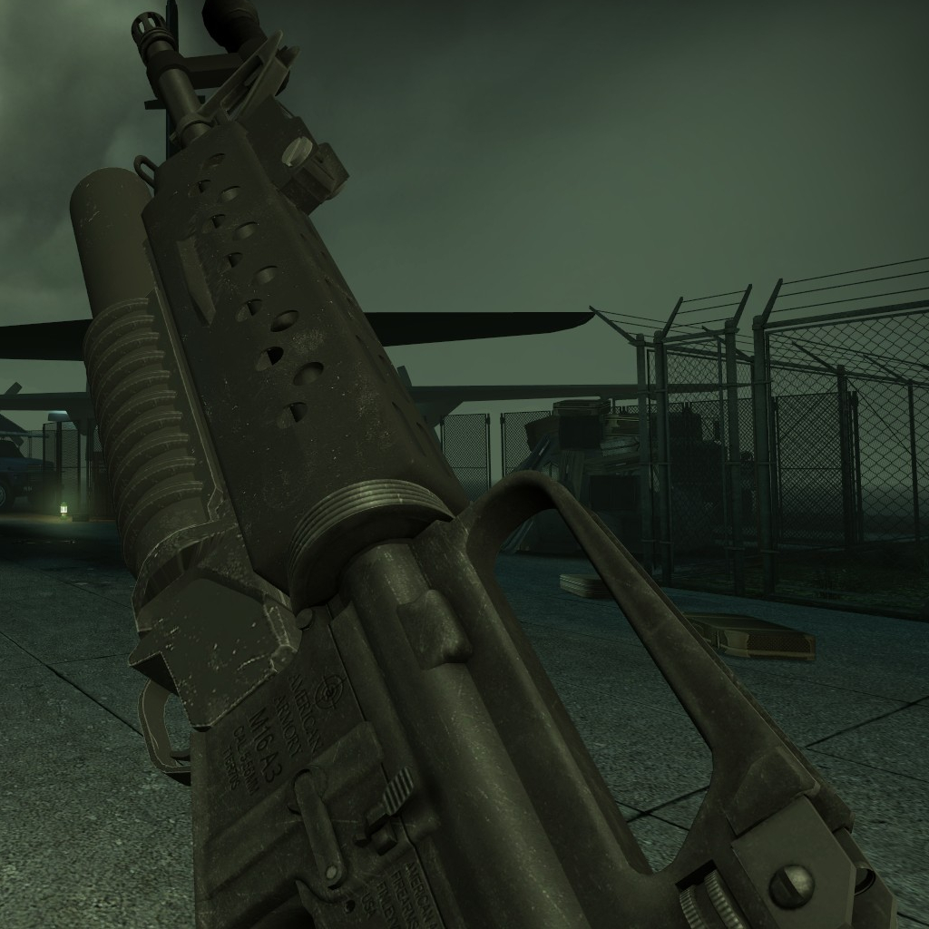 M16A3 with M203