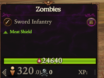 double size zombies skeletons
