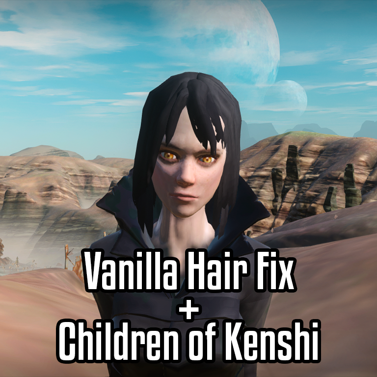 Steam Workshop::Children of Kenshi - Vanilla Hair Fix Patch