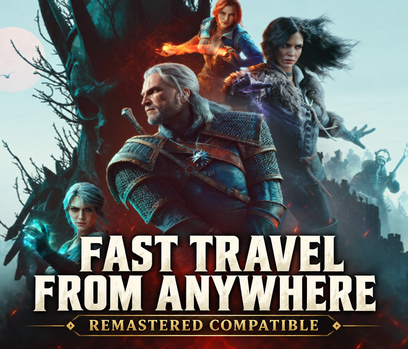 Fast Travel From Anywhere — Remastered Compatible | 随处传送 · 已适配重制版 preview