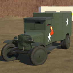 ThreeM Trucker 1927 millitary armored truck