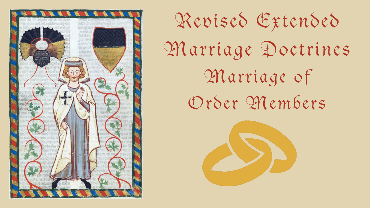 REMD - Marriage of Order Members Addon