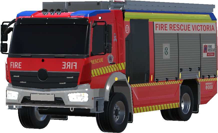 Australia Victoria FRV orion Fire Truck RDH