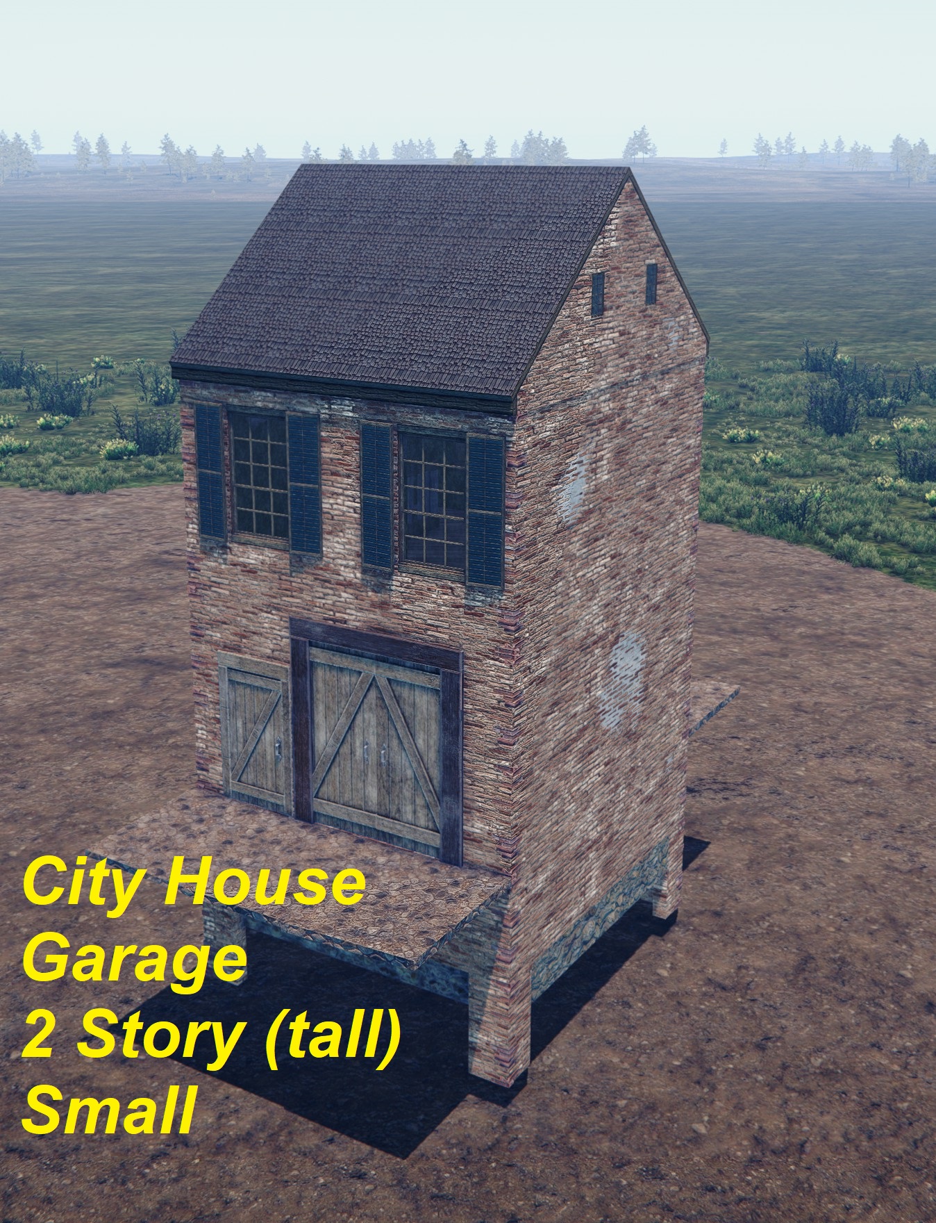 City House Garage tall small