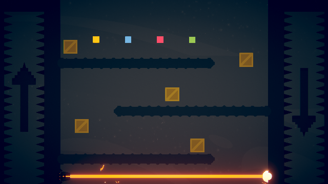 River of crates