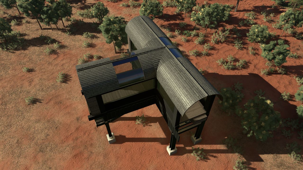 Raised Walkway C1 T-Junction Left (The Pro-Naturalist Pack)