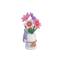 Cat Hanging Flower Vase